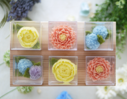 あんこのお花®咲くゼリー画像